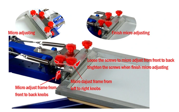 4 Color Manual Silkscreen Machinery Octopus Rotary Silk Screen Printing Machine