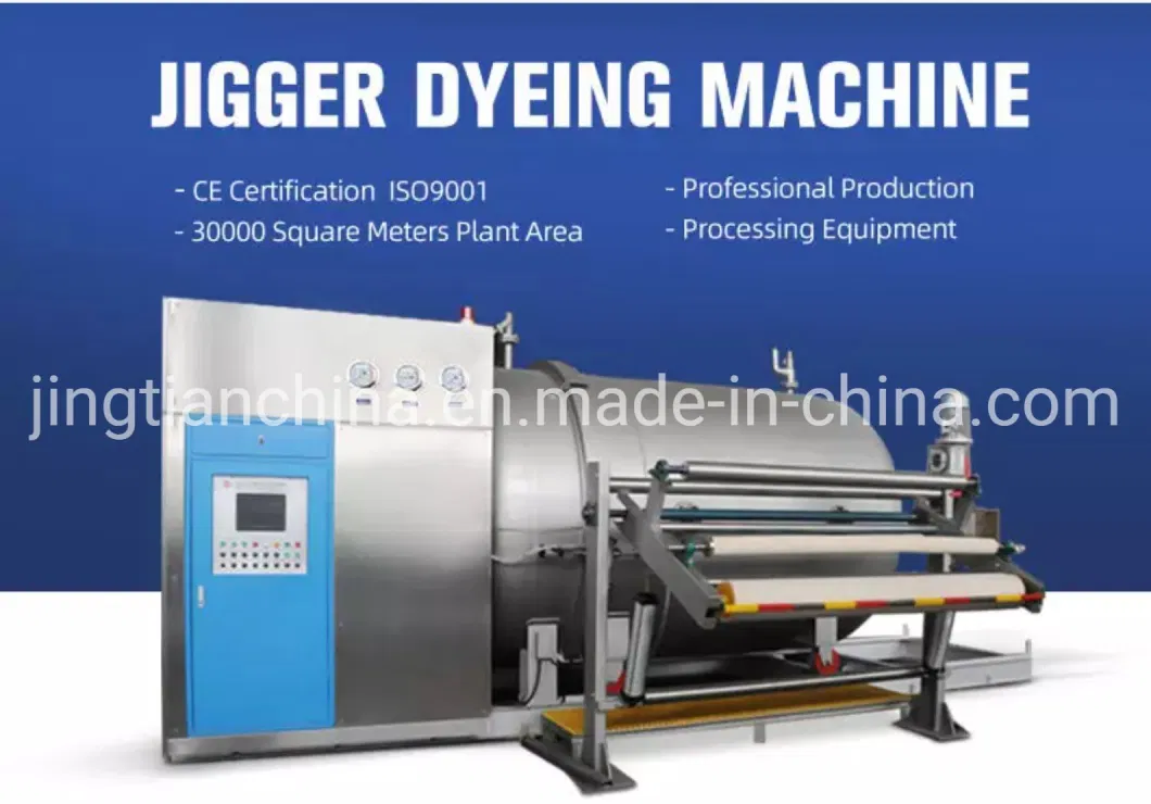 Automatic Open Width Jigger Dyeing Machine