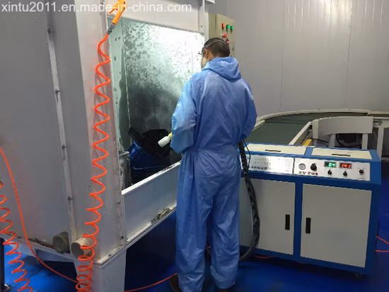 High Quality Velvet Flocking Machine with Gun for Automotive Parts Pile Coating