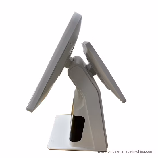 White 15.6 Inch POS Terminal & Cash Register POS System with Infrared Scan and Customer Display